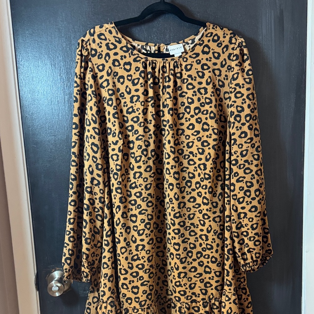 Ava & Viv Animal Print Dress